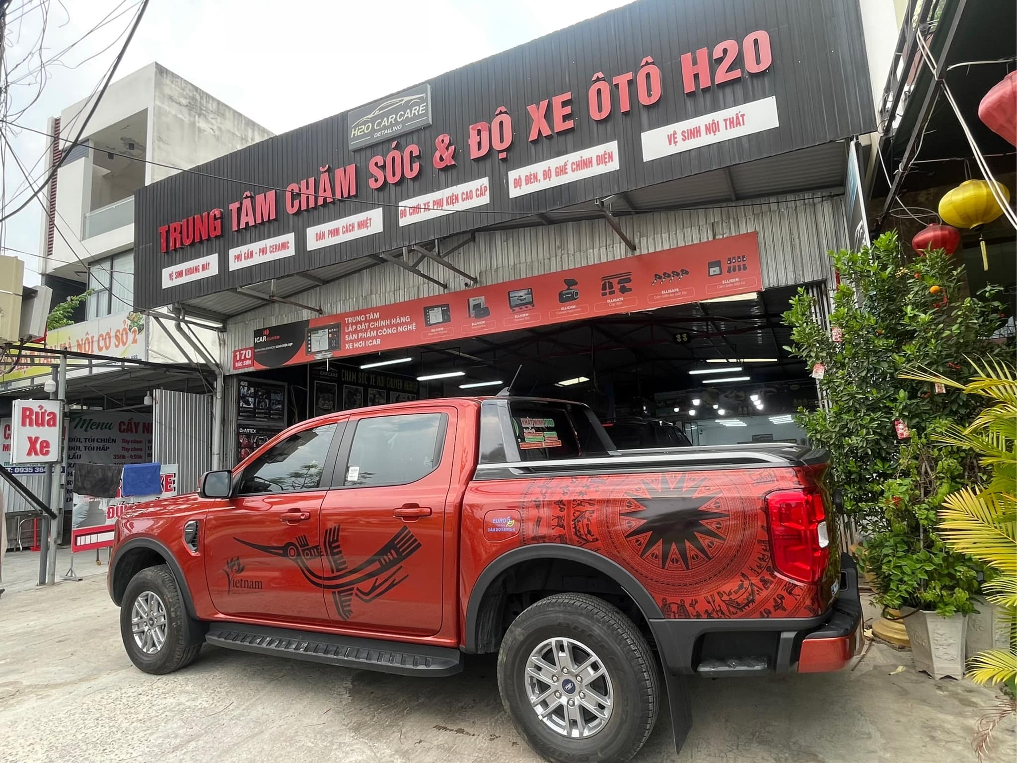 Dán Decal Xe Ford Ranger