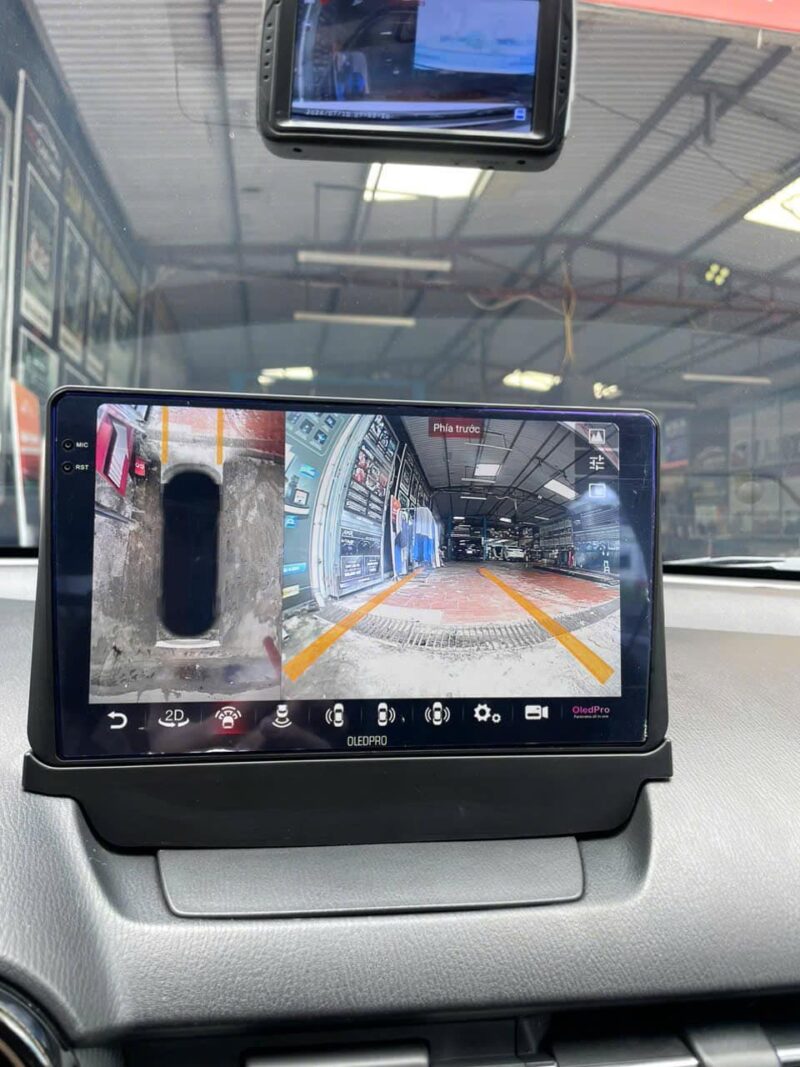 Mazda2 nâng cấp màn hình android liền camena 360 Oled pro 2K siêu nét