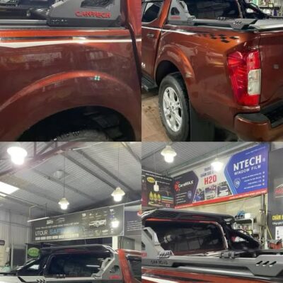 Navara lắp đặt thanh thể thao